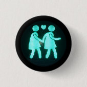 Lesbian Pedestrian Signal Button (Voorkant)