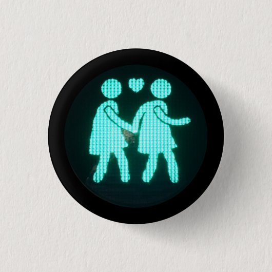 Lesbian Pedestrian Signal Button (Voorkant)