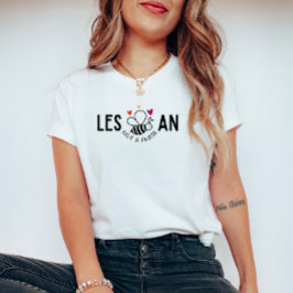 Lesbian Pride Bee Schattige T-shirt