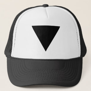 Lesbian Pride Black Triangle Trucker Pet