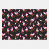 Lesbian Pride Cat - Wees jezelf Inpakpapier Vel (Voorkant)