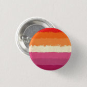 Lesbian Pride Flag badge Ronde Button 3,2 Cm (Voorkant /achterkant)