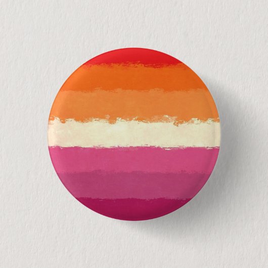 Lesbian Pride Flag badge Ronde Button 3,2 Cm (Voorkant)
