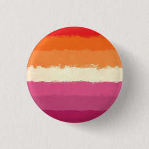 Lesbian Pride Flag badge Ronde Button 3,2 Cm