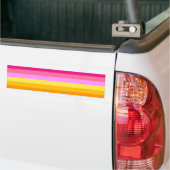 Lesbian Pride Flag (Dawn) Bumpersticker (Op Truck)