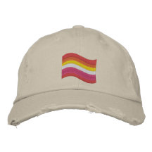 Lesbian Pride Flag Embroiged Baseball Pet
