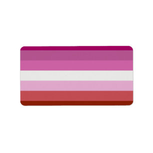 Lesbian Pride Flag Etiket