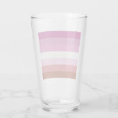 Lesbian Pride Flag Glas (Achterkant)