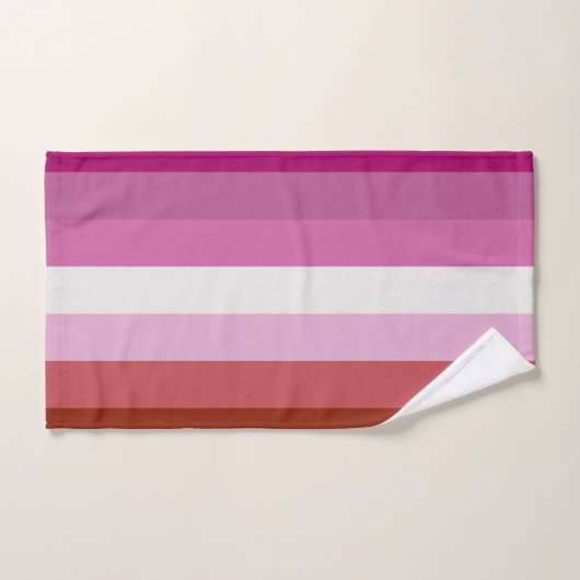 Lesbian Pride Flag Handdoek (Handdoek)