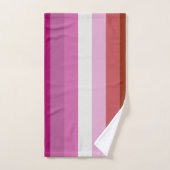 Lesbian Pride Flag Handdoek (Handdoek)