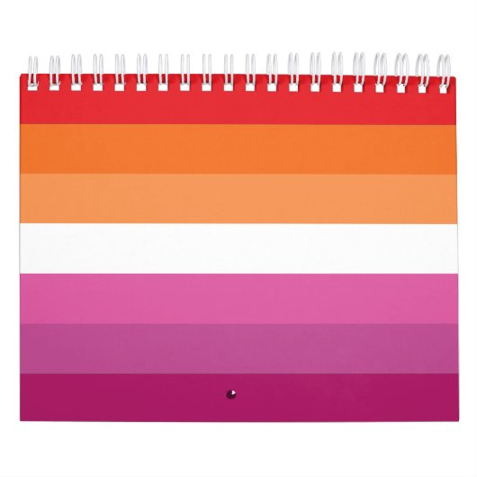 Lesbian Pride Flag Kalender (Hoes)