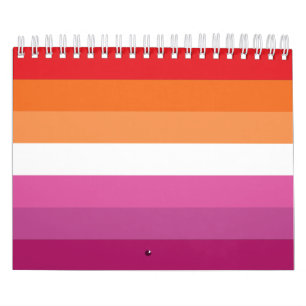 Lesbian Pride Flag Kalender