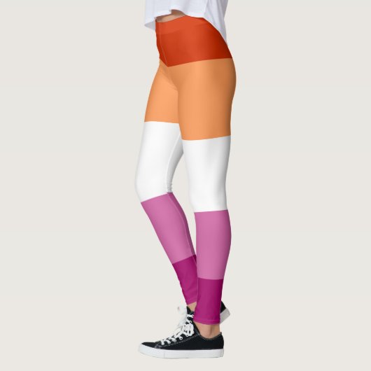 Lesbian Pride Flag Leggings (Links)