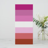 Lesbian Pride Flag LGBTQ (Staand voorkant)