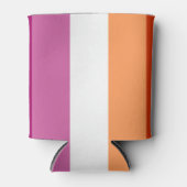 Lesbian Pride Flag LGBTQ Blikjeskoeler (Voorkant)