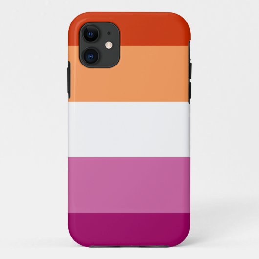Lesbian Pride Flag LGBTQ Case-Mate iPhone Case (Achterkant)