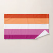 Lesbian Pride Flag LGBTQ Handdoek (Handdoek)