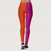Lesbian Pride Flag LGBTQ Leggings (Achterkant)