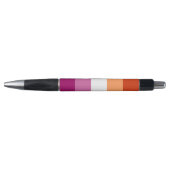 Lesbian Pride Flag LGBTQ Pen (Voorkant)