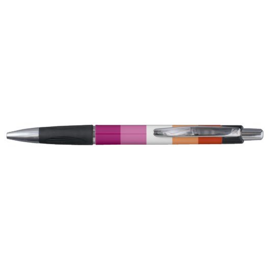Lesbian Pride Flag LGBTQ Pen (Achterkant)