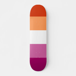 Lesbian Pride Flag LGBTQ Persoonlijk Skateboard