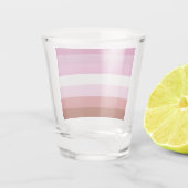 Lesbian Pride Flag LGBTQ Shot Glas (Achterkant)