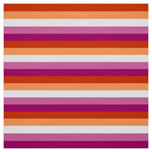 Lesbian Pride Flag LGBTQ Stof (Swatch)