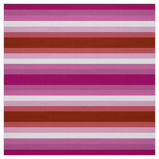 Lesbian Pride Flag LGBTQ Stof (Swatch)