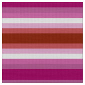 Lesbian Pride Flag LGBTQ Stof (Close Up)