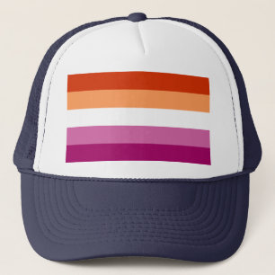 Lesbian Pride Flag LGBTQ Trucker Pet