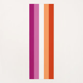 Lesbian Pride Flag LGBTQ Yogamat (Voorkant)