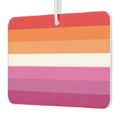 Lesbian Pride Flag Luchtverfrisser (Links)
