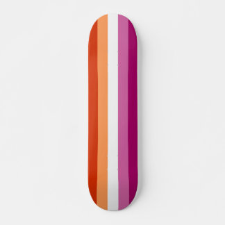 Lesbian Pride Flag Persoonlijk Skateboard