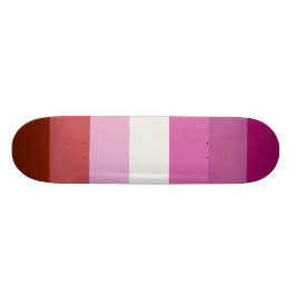 Lesbian Pride Flag Persoonlijk Skateboard