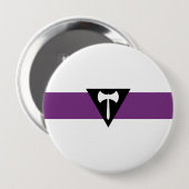 Lesbian Pride Flag Ronde Button 4,0 Cm (Voorkant /achterkant)