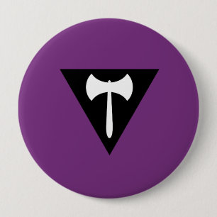 Lesbian Pride Flag Ronde Button 4,0 Cm