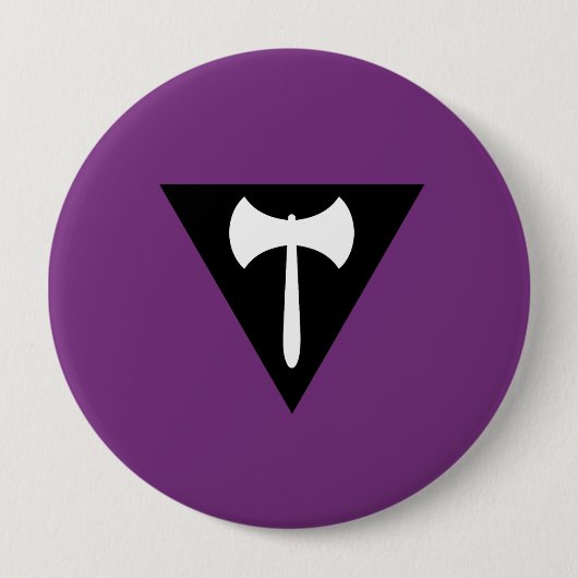 Lesbian Pride Flag Ronde Button 4,0 Cm (Voorkant)