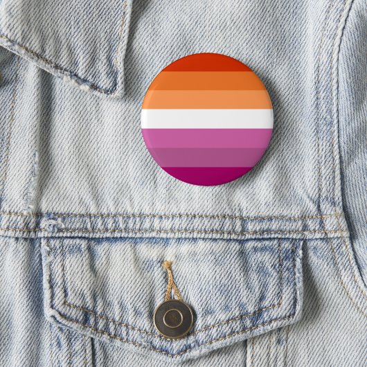 Lesbian Pride Flag Ronde Button 5,7 Cm
