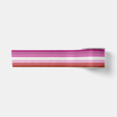 Lesbian Pride Flag Satijnen Lint (Voorkant)