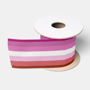 Lesbian Pride Flag Satijnen Lint