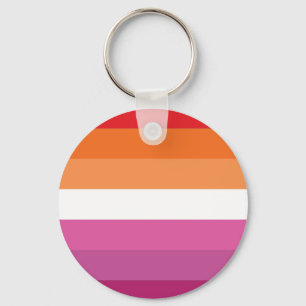 Lesbian Pride Flag Sleutelhanger