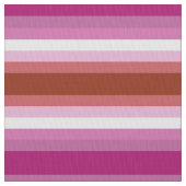 Lesbian Pride Flag Stof (Close Up)