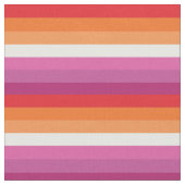 Lesbian Pride Flag Stof (Close Up)