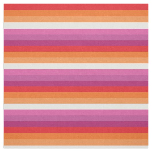 Lesbian Pride Flag Stof (Swatch)
