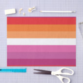 Lesbian Pride Flag Tissuepapier (Craft)