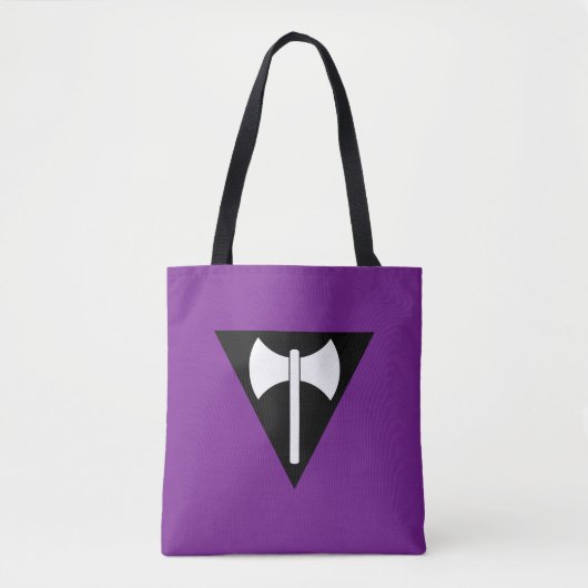 Lesbian Pride Flag Tote Bag (Voorkant)
