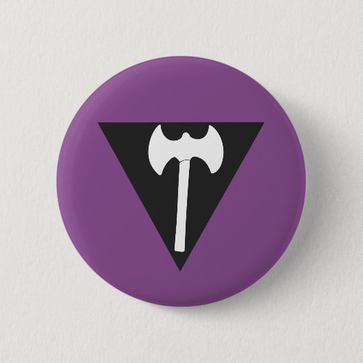 Lesbian Pride Flag (v.2) Ronde Button 5,7 Cm (Voorkant)