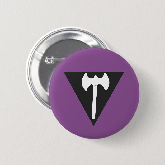 Lesbian Pride Flag (v.2) Ronde Button 5,7 Cm (Voorkant /achterkant)