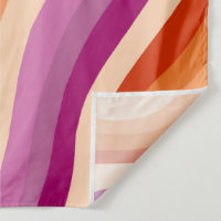 Lesbian Pride Handgemaakte Kleurrijke Roze Streep