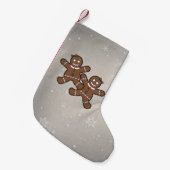 Lesbian Pride Kerstmis Gingerbrood Women Couple Kleine Kerstsok (Voorkant (Hangend))